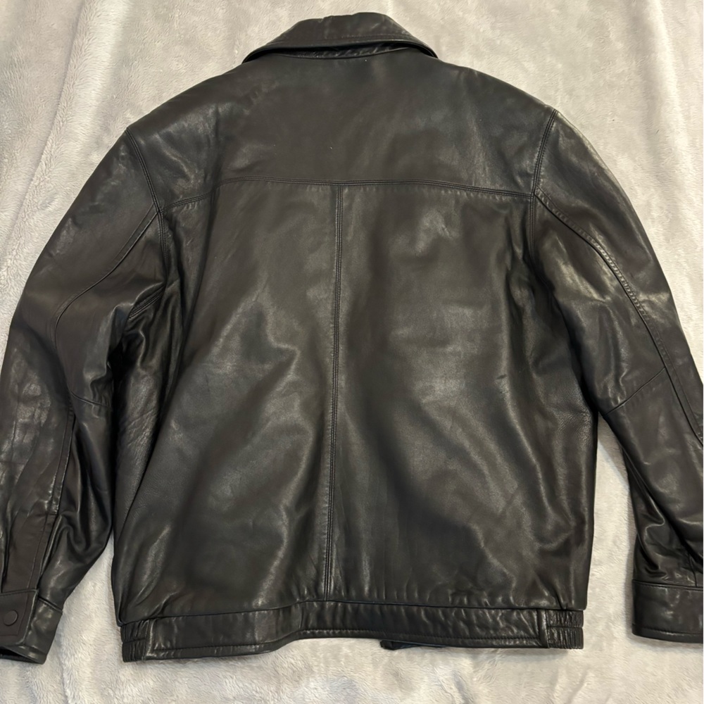 Men’s Nicole Miller Leather Jacket - Picture 5 of 7